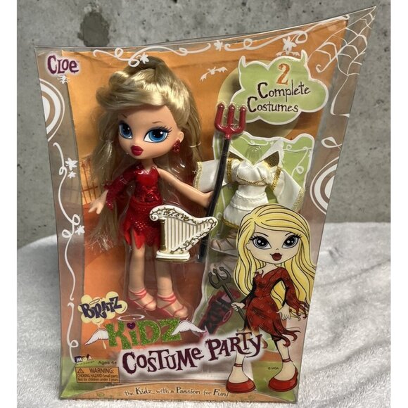 MGA Other - Bratz Kidz Cloe Costume Party New Sealed MGA Vintage Halloween Doll Devil Angel